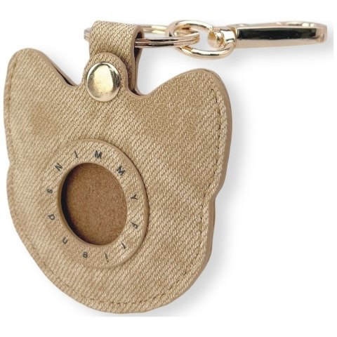 Etui Nimmy New Big Eyed Pet 2.0 Cat na lokalizator - brązowe