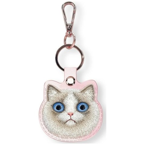 Etui Nimmy New Big Eyed Pet 2.0 Cat na lokalizator - różowe