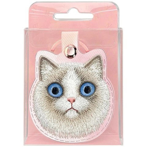 Etui Nimmy New Big Eyed Pet 2.0 Cat na lokalizator - różowe