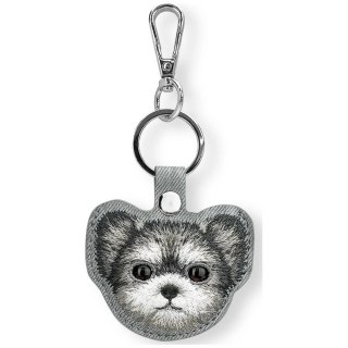 Etui Nimmy New Big Eyed Pet 2.0 Dog na lokalizator - szare