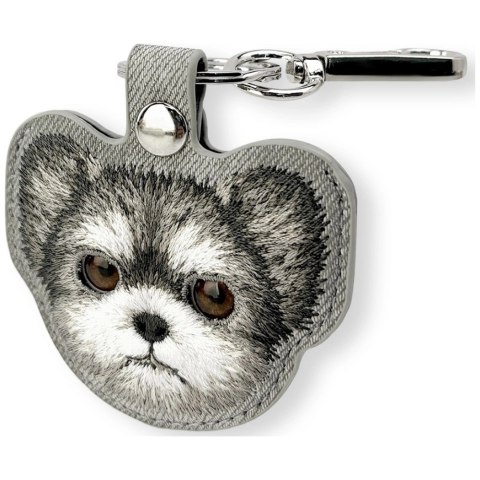 Etui Nimmy New Big Eyed Pet 2.0 Dog na lokalizator - szare