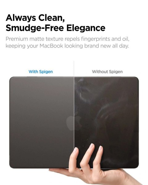 Etui Spigen AirSkin na MacBook Air 13" 2023/ 2024 / 2025 / 2026 - półprzezroczyste