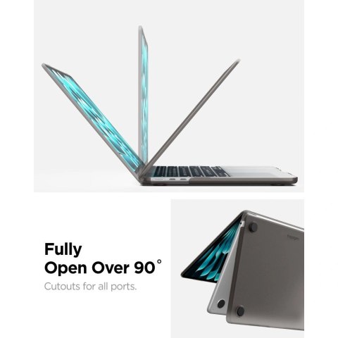 Etui Spigen AirSkin na MacBook Air 13" 2023/ 2024 / 2025 / 2026 - półprzezroczyste