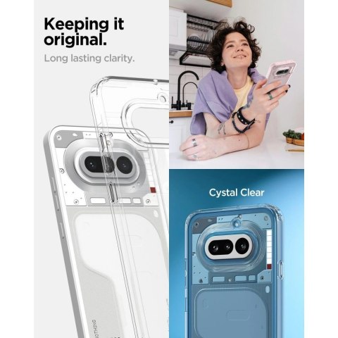 Etui Spigen Ultra Hybrid na Nothing Phone 4A - przezroczyste