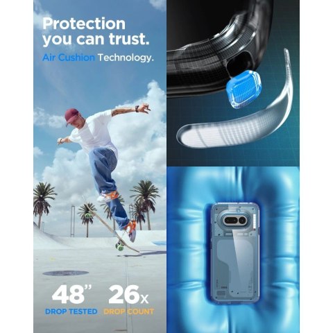 Etui Spigen Ultra Hybrid na Nothing Phone 4A - przezroczyste