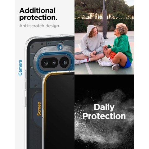 Etui Spigen Ultra Hybrid na Nothing Phone 4A - przezroczyste