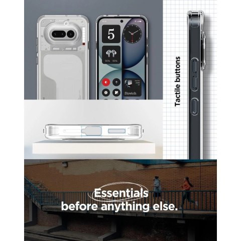 Etui Spigen Ultra Hybrid na Nothing Phone 4A - przezroczyste