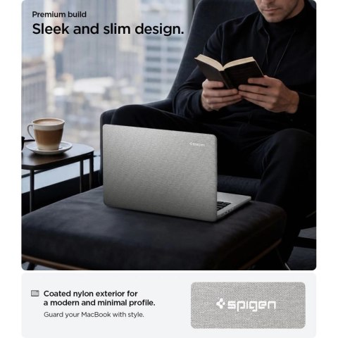 Etui Spigen Urban Fit na MacBook Pro 14" 2021 / 2023 / 2024 / 2025 / 2026 - szare
