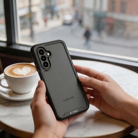 Etui Tech-Protect Defense na Samsung Galaxy A36 / A56 / A27 / A37 5G - czarne matowe