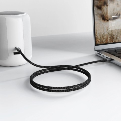 Kabel AUX Acefast J10 mini jack 3.5mm 1m - czarny