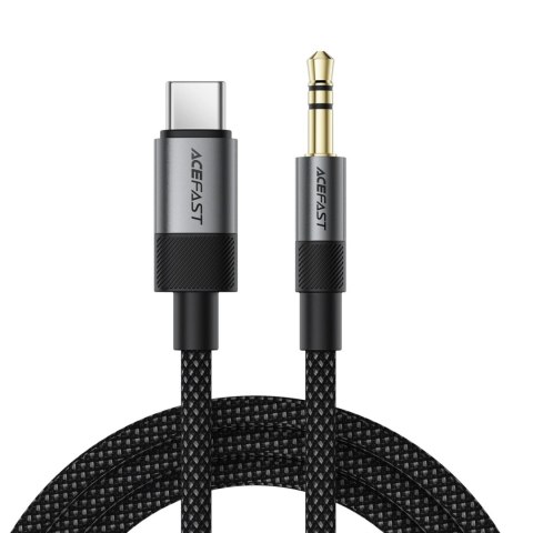 Kabel Acefast J11 USB-C do mini jack 3.5mm 1m - czarny