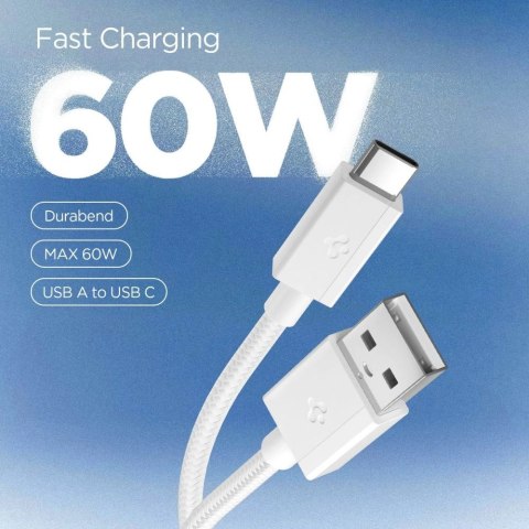 Kabel Spigen Essential EB6015AC USB-C 60W 150 cm - biały