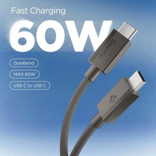 Kabel Spigen Essential EB6015CC USB-C 60W 150 cm - ciemnoszary