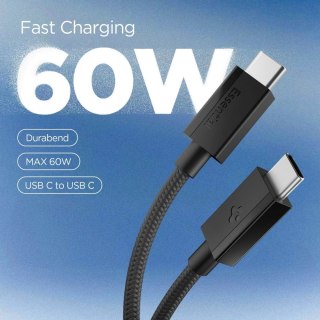 Kabel Spigen Essential EB6015CC USB-C 60W 150 cm - czarny