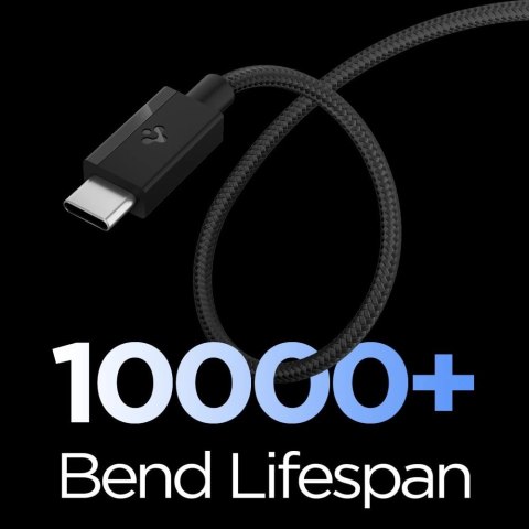 Kabel Spigen Essential EB6015CC USB-C 60W 150 cm - czarny