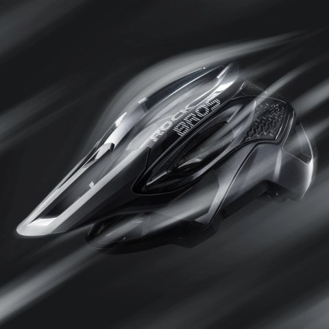 Kask rowerowy Rockbros LK-99 na rower górski z regulowanym daszkiem i zapięciem magnetycznym 58-62 cm - tytanowy