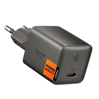 Ładowarka sieciowa Spigen Essential EE301EU 1-Port 30W - ciemnoszara