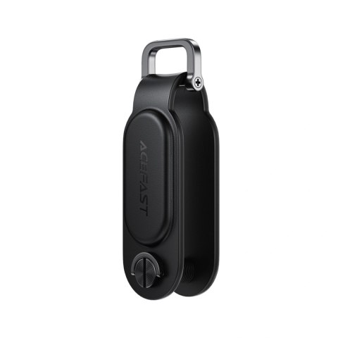 Lokalizator Bluetooth Acefast S4 w formie breloka na klucze kompatybilny z Apple Find My - czarny