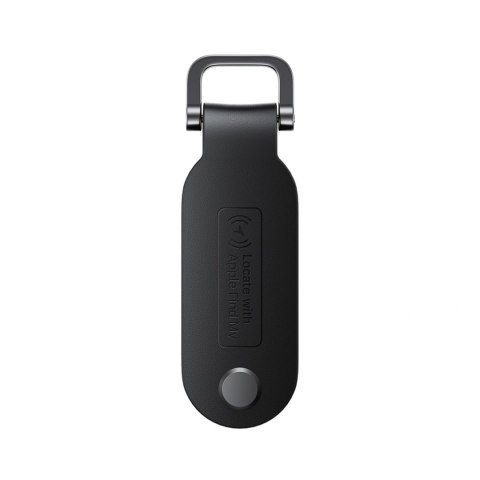 Lokalizator Bluetooth Acefast S4 w formie breloka na klucze kompatybilny z Apple Find My - czarny