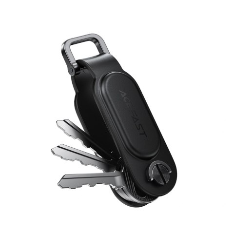 Lokalizator Bluetooth Acefast S4 w formie breloka na klucze kompatybilny z Apple Find My - czarny