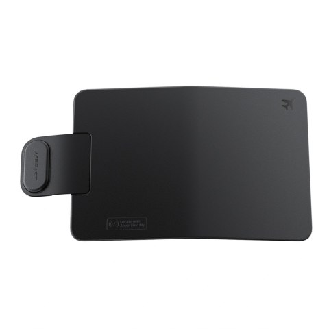 Lokalizator Bluetooth Acefast S6 w formie etui na paszport kompatybilny z Apple Find My - czarny