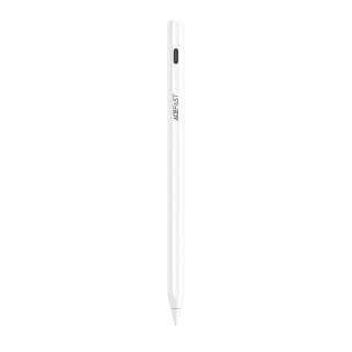 Rysik stylus pojemnościowy Acefast V1 uniwersalny z 2 wymiennymi końcówkami - biały