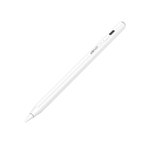 Rysik stylus pojemnościowy Acefast V2 do iPad z 2 wymiennymi końcówkami - biały