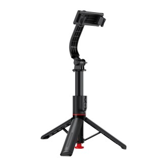 Selfie stick Acefast E42 z automatycznym statywem i pilotem Bluetooth 1,05 m - czarny