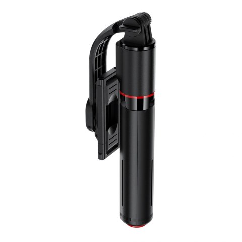 Selfie stick Acefast E42 z automatycznym statywem i pilotem Bluetooth 1,05 m - czarny
