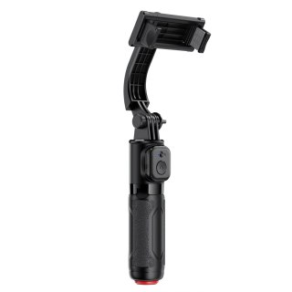 Selfie stick Acefast E42 z automatycznym statywem i pilotem Bluetooth 63 cm - czarny