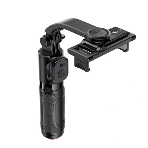 Selfie stick Acefast E42 z automatycznym statywem i pilotem Bluetooth 63 cm - czarny