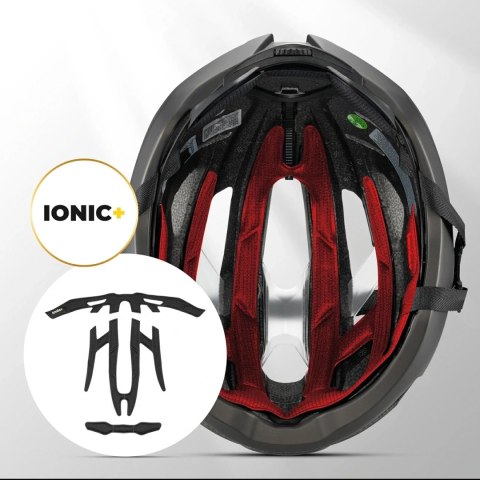 Universal cycling helmet Lingzhe LK-69 size L black 58-62 cm