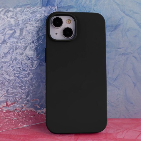 Nakładka Solid Silicon do iPhone 12 Mini 5,4" czarna Nakładka Solid Silicon do iPhone 12 Mini 5,4" czarna