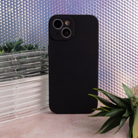 Nakładka Solid Silicon do iPhone 15 Pro Max 6,7" czarna Nakładka Solid Silicon do iPhone 15 Pro Max 6,7" czarna