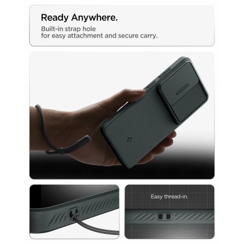 Etui Spigen Optik Armor na Samsung Galaxy S26 Ultra - zielone