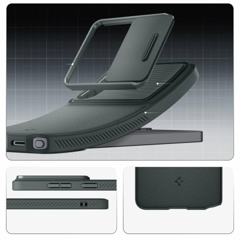 Etui Spigen Optik Armor na Samsung Galaxy S26 Ultra - zielone