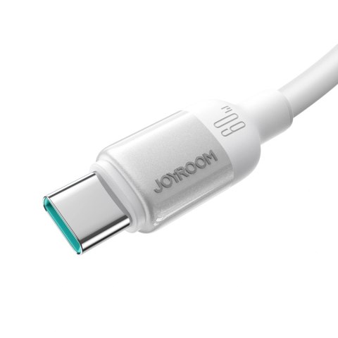 Joyroom S-A62 Lively Series 3A Fast Charging Data Cable (USB-A to Type-C) 1.2m-White