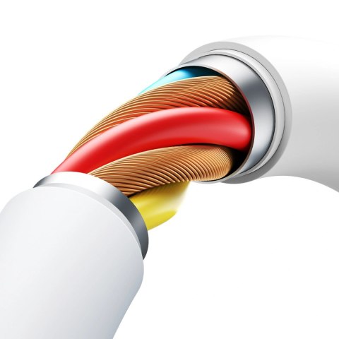 Joyroom S-A62 Lively Series 3A Fast Charging Data Cable (USB-A to Type-C) 1.2m-White