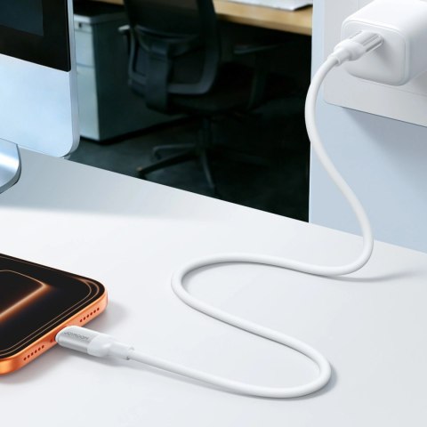 Joyroom S-A62 Lively Series 3A Fast Charging Data Cable (USB-A to Type-C) 1.2m-White