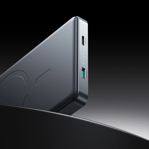 Powerbank Joyroom JR-PBM08 Pro 22,5W 10000mAh z ładowaniem bezprzewodowym 2x USB-C - szary
