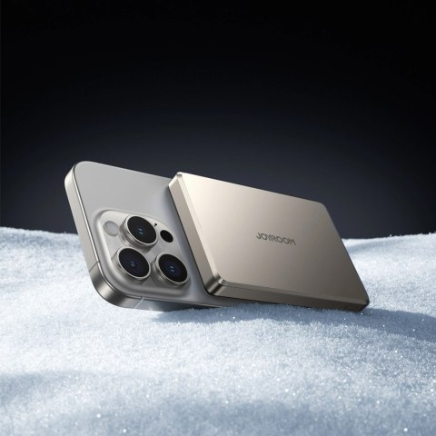 Powerbank Joyroom JR-PBM08 Pro 22,5W 10000mAh z ładowaniem bezprzewodowym 2x USB-C - tytanowy