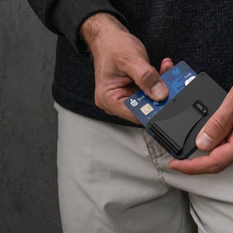 TECH-PROTECT THORN RFID CARD WALLET BLACK