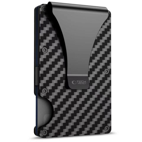 TECH-PROTECT THORN RFID CARD WALLET CARBON BLACK