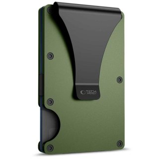 TECH-PROTECT THORN RFID CARD WALLET MILITARY GREEN