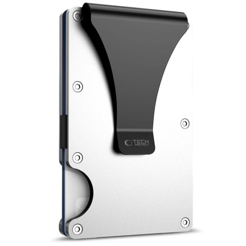TECH-PROTECT THORN RFID CARD WALLET STEEL SILVER