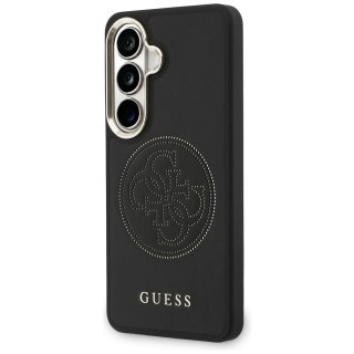 Etui Guess Perforated Logo MagSafe na Samsung Galaxy S26 - czarne