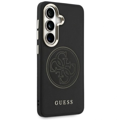 Etui Guess Perforated Logo MagSafe na Samsung Galaxy S26 - czarne