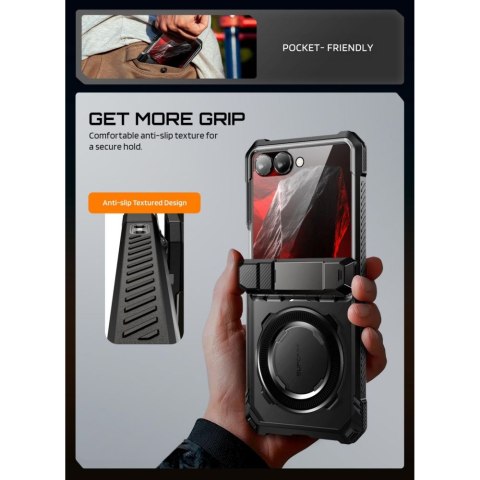 SUPCASE UB GRIP MAG MAGSAFE GALAXY Z FLIP 8 BLACK