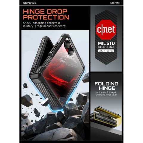 SUPCASE UNICORN BEETLE PRO GALAXY Z FLIP 8 BLACK