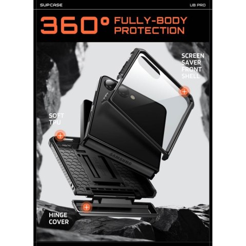 SUPCASE UNICORN BEETLE PRO GALAXY Z FLIP 8 BLACK